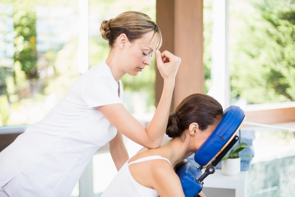 Depp tissue chair massage
