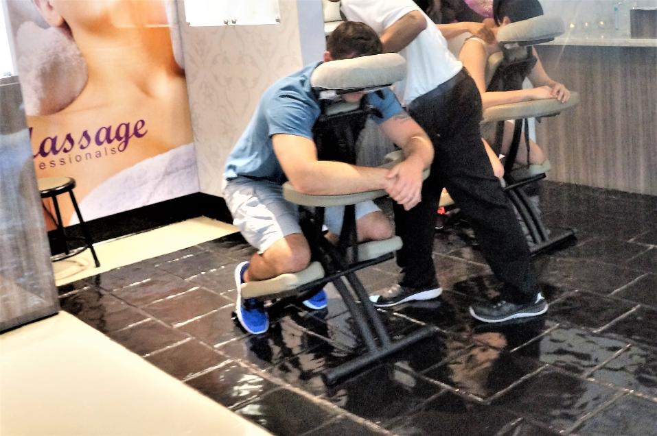 Chair Massages at Trade Shows